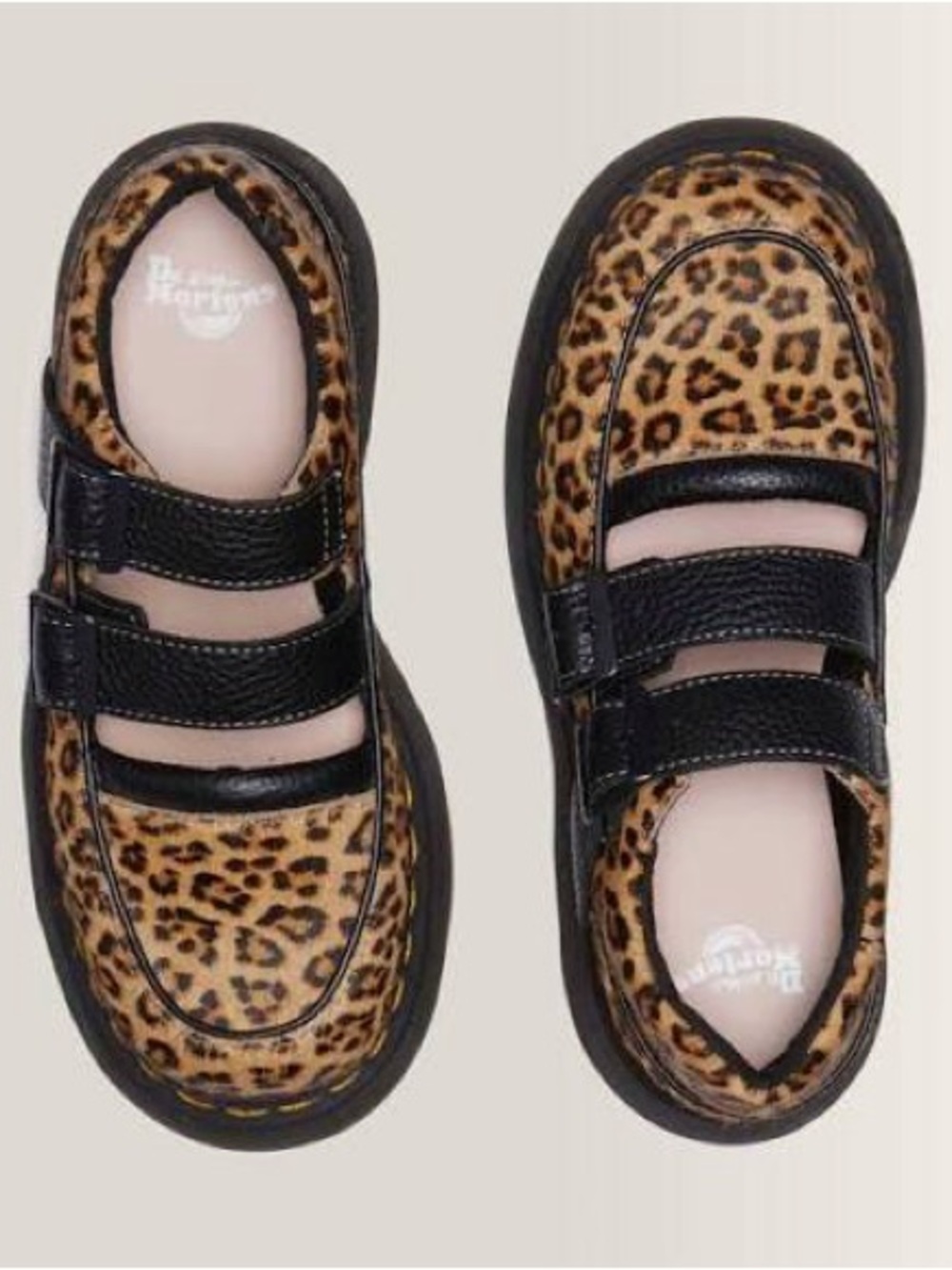 Dr Martens BUZZ LEOPARD MARY JANE SHOES Leopard size 9 - Picture 3 of 11